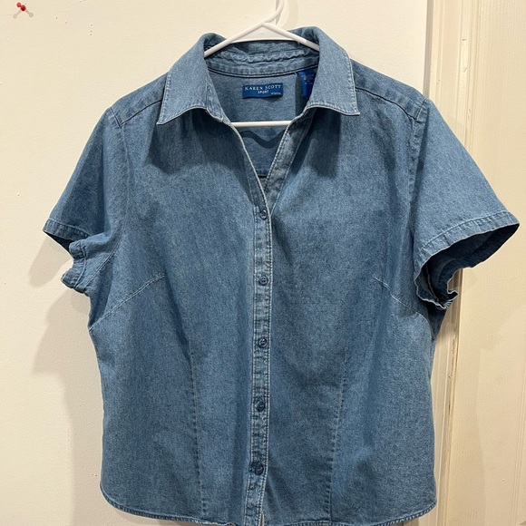 Karen scott sport women shirt size 1X. E-7 - Picture 1 of 5